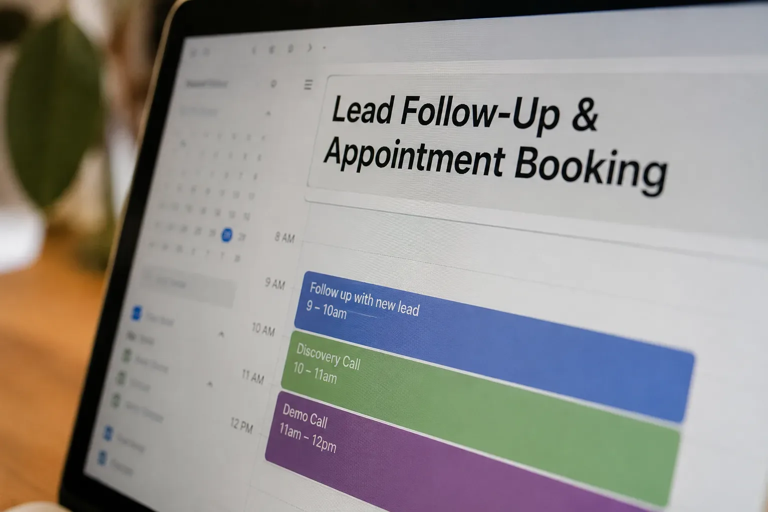 Lead Follow-Up & Appointment Booking — Inside Prosper marketing agency in Prosper, TX