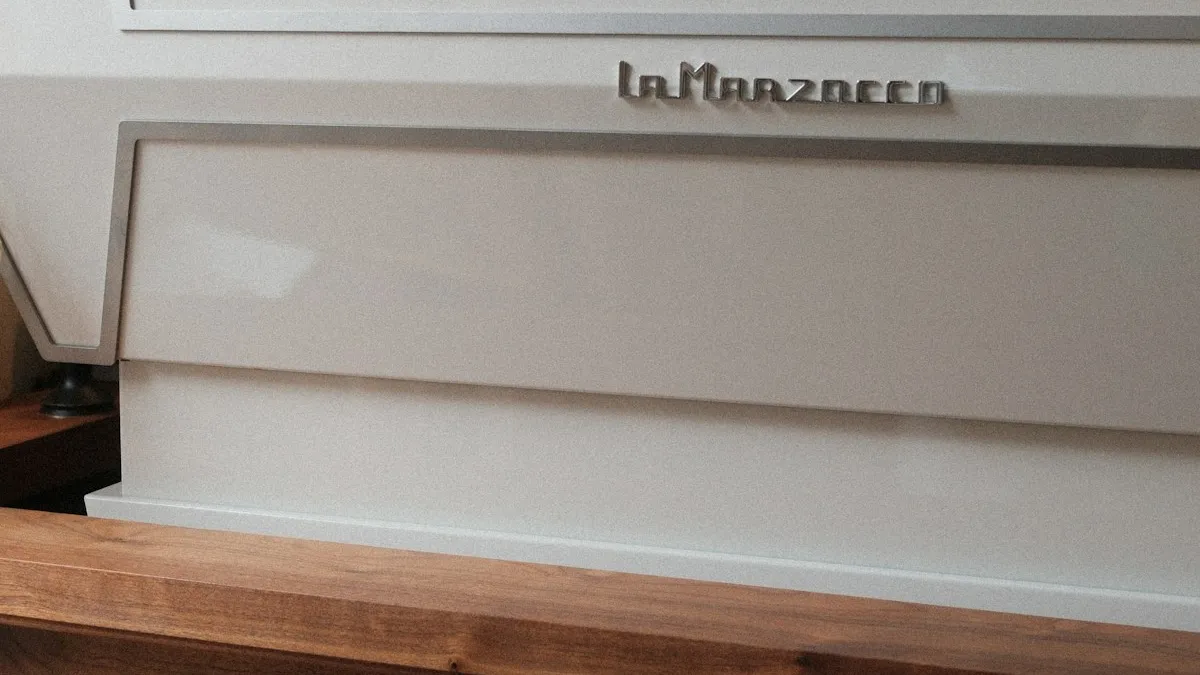 Barista preparing specialty coffee drinks in Prosper TX