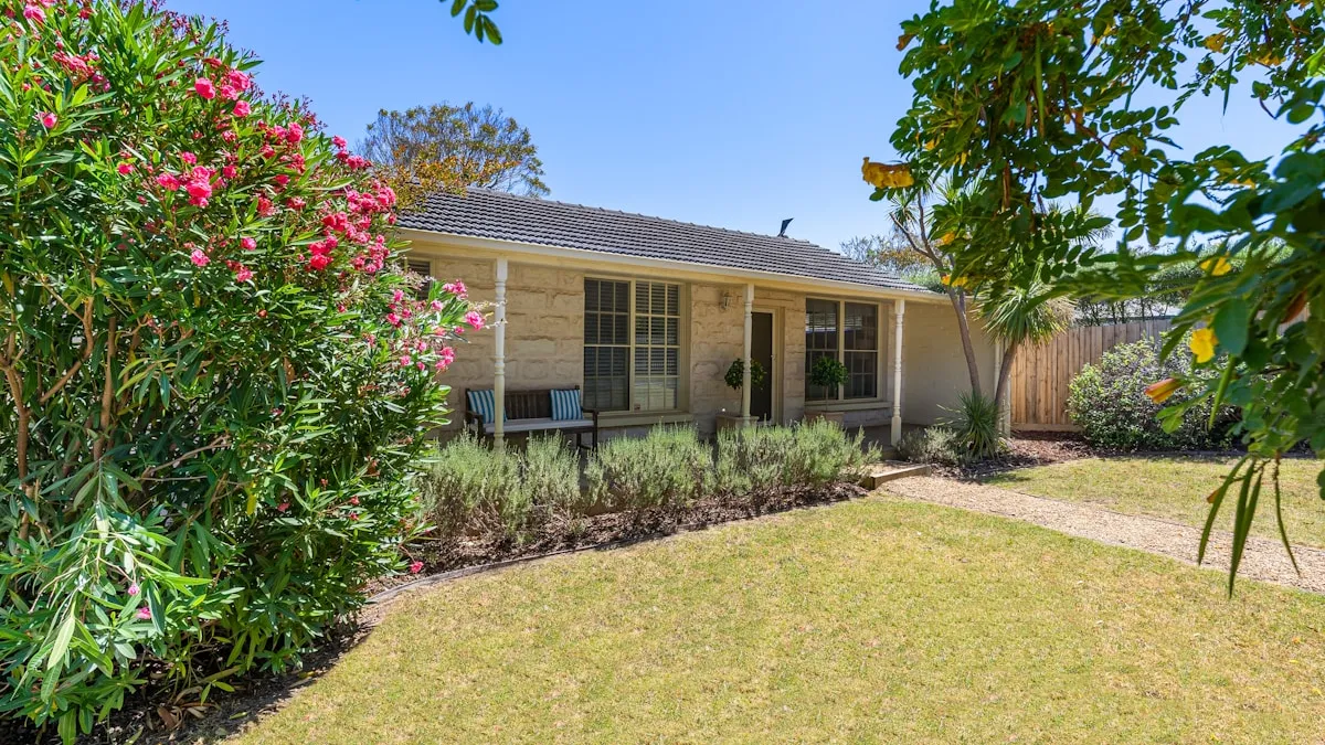 Prosper TX home with front yard and landscaping