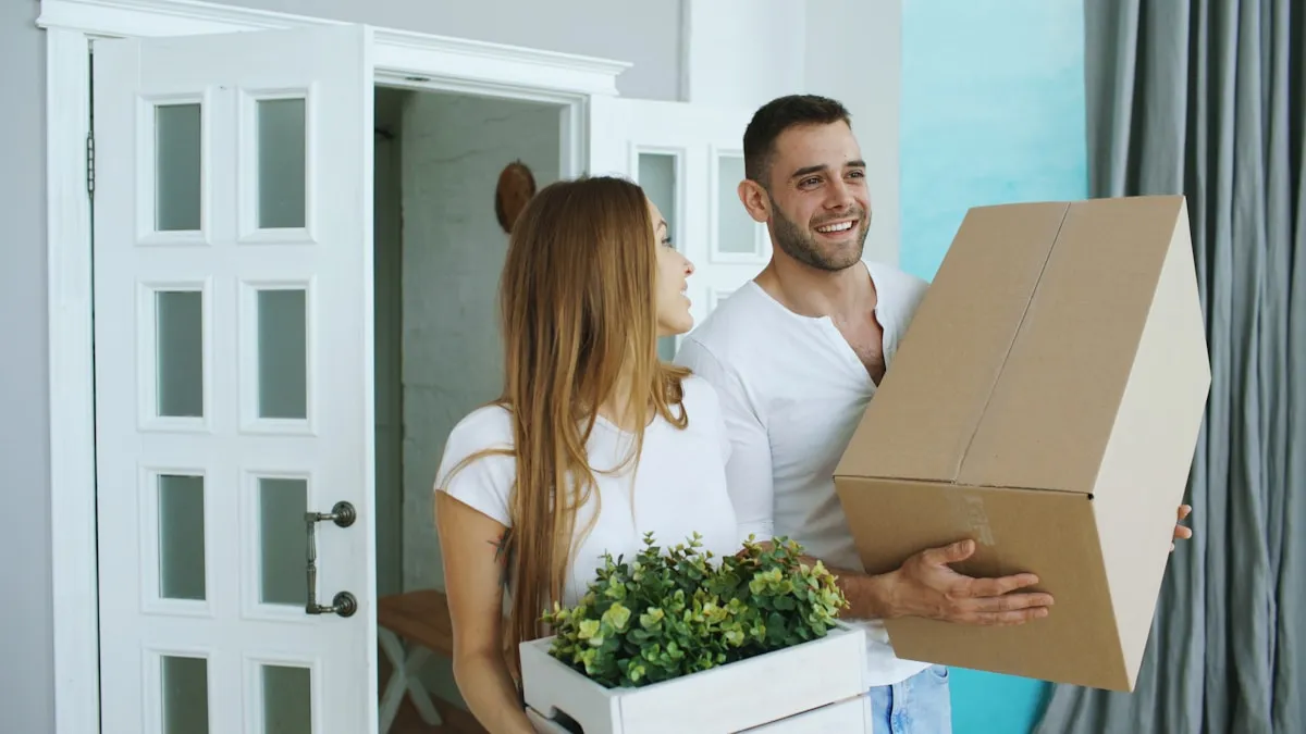 Couple moving into new home in Prosper TX